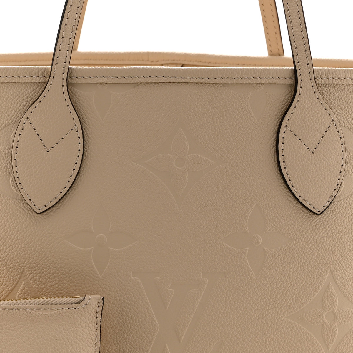 Empreinte Monogram Giant Neverfull MM Cream