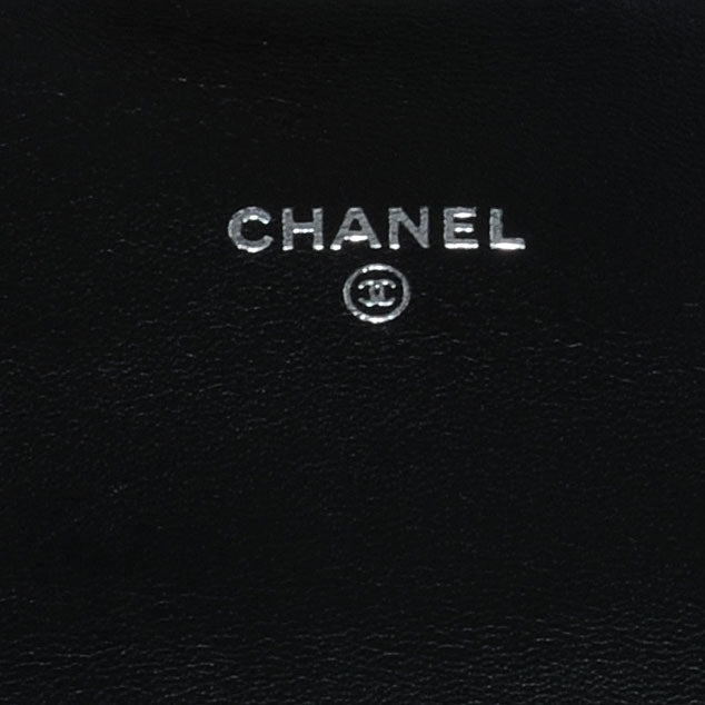 Chanel Patent Quilted Travel Wallet Black 7 of 11