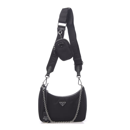 Prada Nylon Re-Edition 2005 Shoulder Bag Black 1 of 10