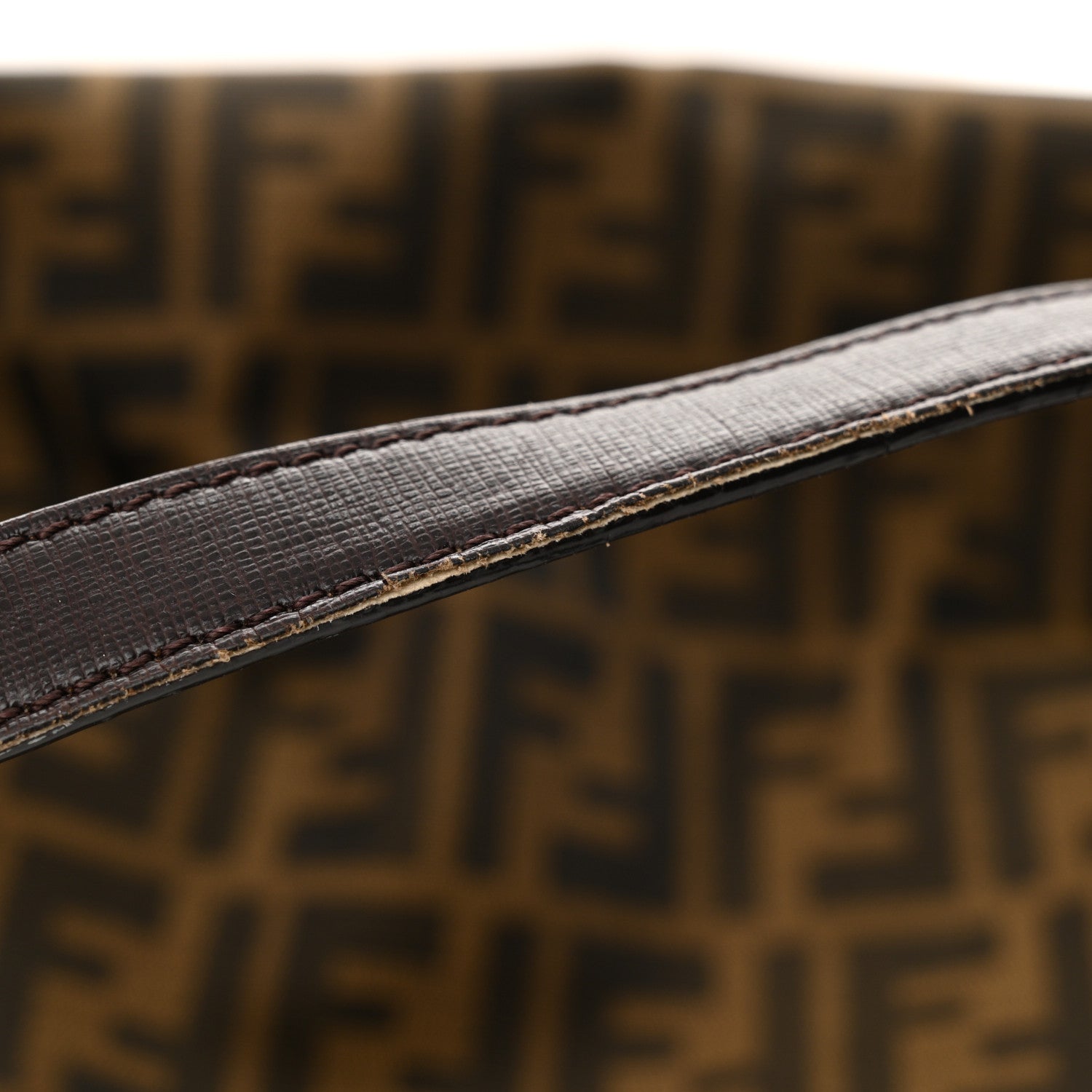 Fendi Zucca Tote Tobacco 12 of 14