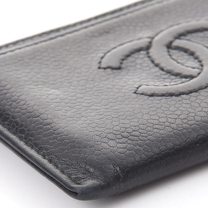 Chanel Caviar Timeless CC Card Holder Black 10 of 14