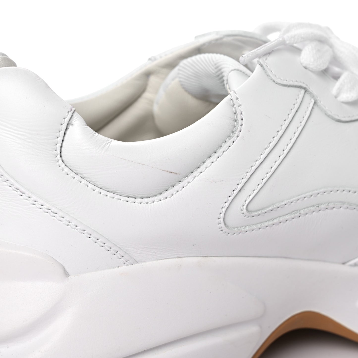 Calfskin Worldwide Mens Rhyton Sneakers 8 Great White