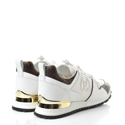 Louis Vuitton Calfskin Monogram Run Away Sneakers 40 White 4 of 10
