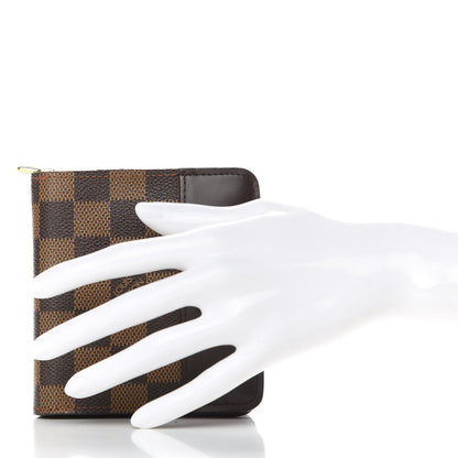 Louis Vuitton Damier Ebene Zippe Zipped Compact Wallet 2 of 7