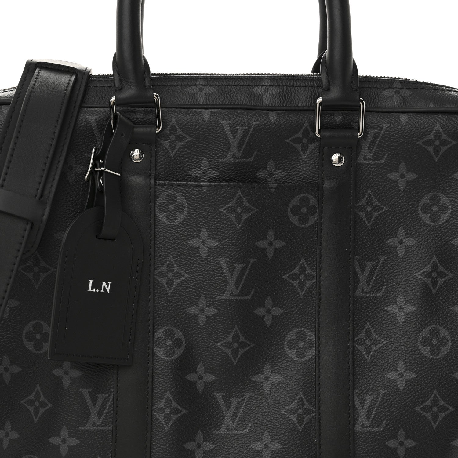 Louis Vuitton Monogram Eclipse Porte-Documents Voyage PM 7 of 10