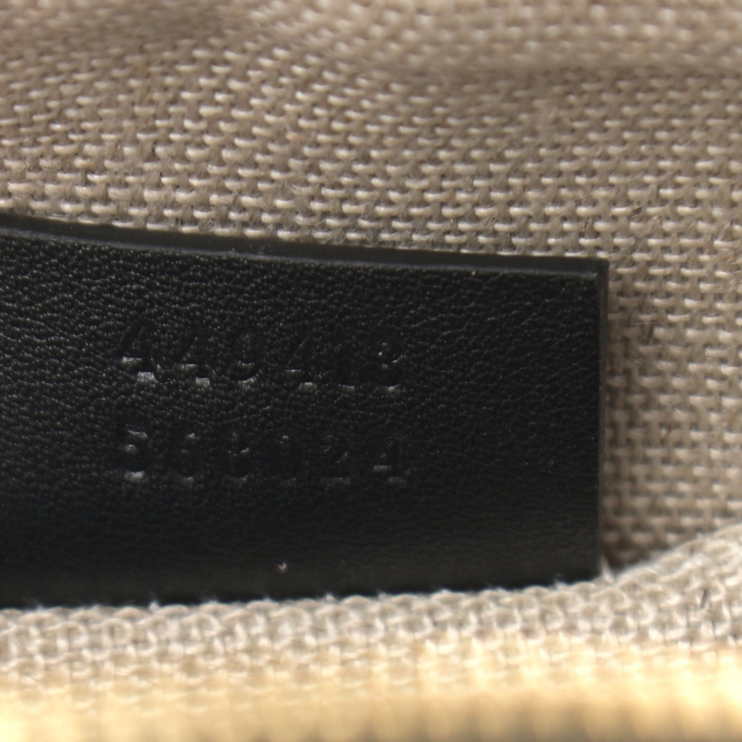 Microguccissima Mini Bree Messenger Bag Black