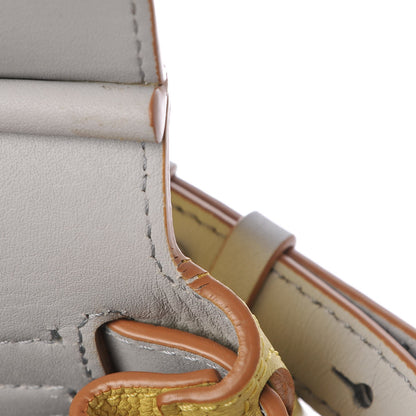 MCM Pebbled Calfskin Medium Milla Backpack Custard Yellow 18 of 22