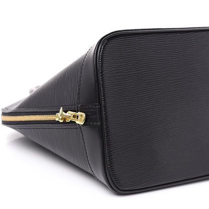Louis Vuitton Epi Alma PM Black 7 of 14