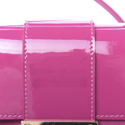 Jimmy Choo Patent Suede Rebel Crossbody Bag Pink 11 of 12