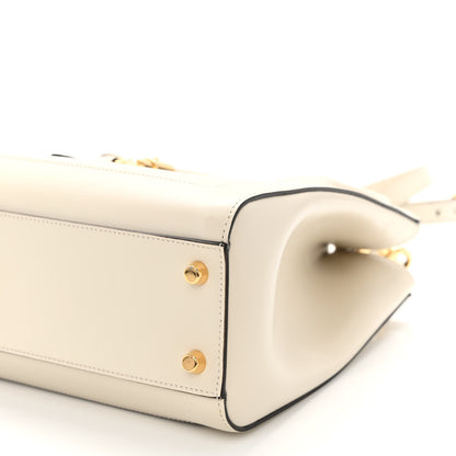 Gucci Boarded Plutone Calfskin Medium Jackie 1961 Tote Mystic White 9 of 9