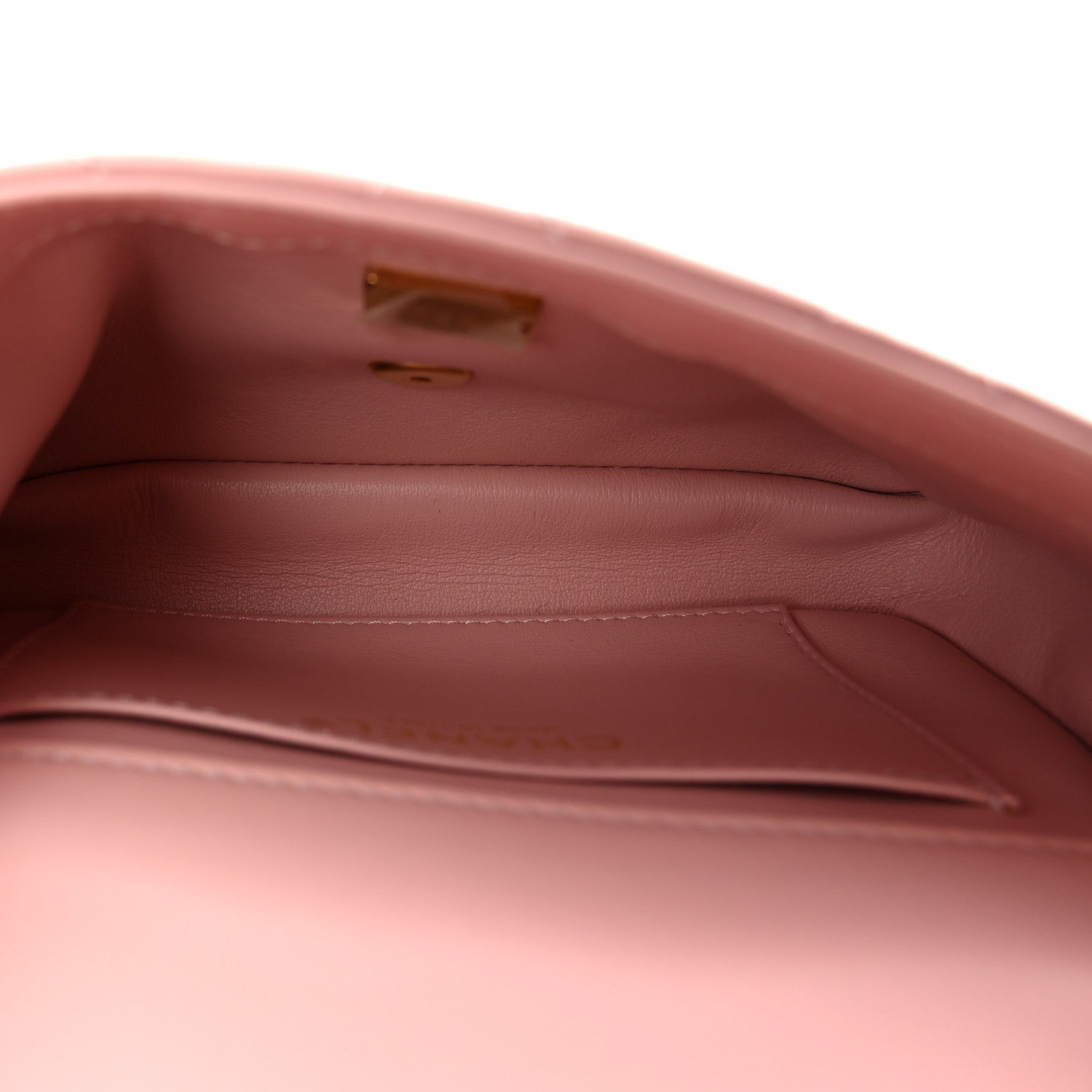 Chanel Lambskin Quilted Mini Heart Charms Flap Light Pink 4 of 10