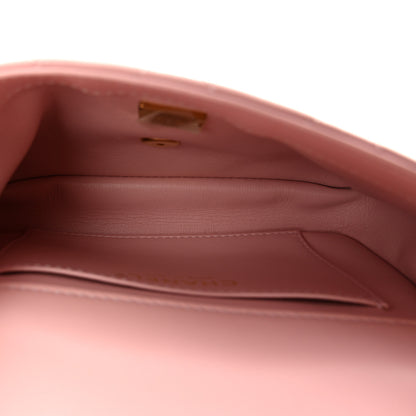 Chanel Lambskin Quilted Mini Heart Charms Flap Light Pink 4 of 10