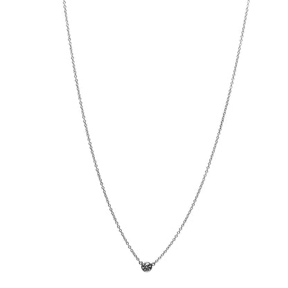 Tiffany Platinum Diamond .14ct Elsa Peretti Diamonds by the Yard Pendant Necklace 1 of 7