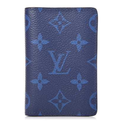 Louis Vuitton Taigarama Pocket Organizer NM Cobalt 1 of 7