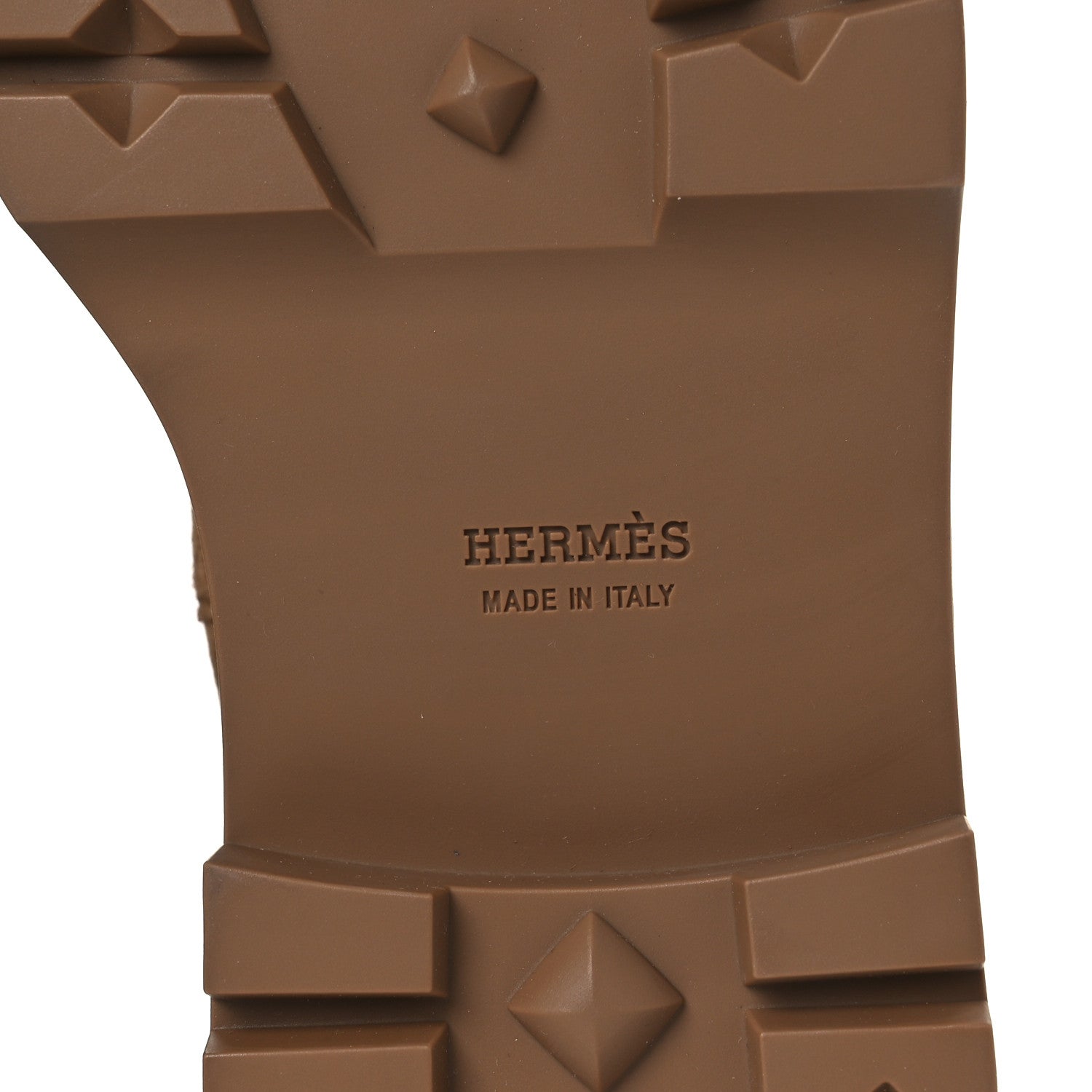 Hermes Suede Goatskin Shearling Womens Jeff Ankle Boots 41 Brun