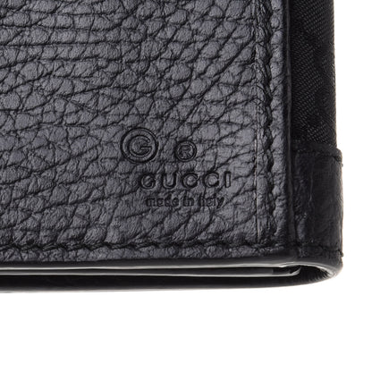 Gucci Monogram Continental Charmy Wallet Black 6 of 11