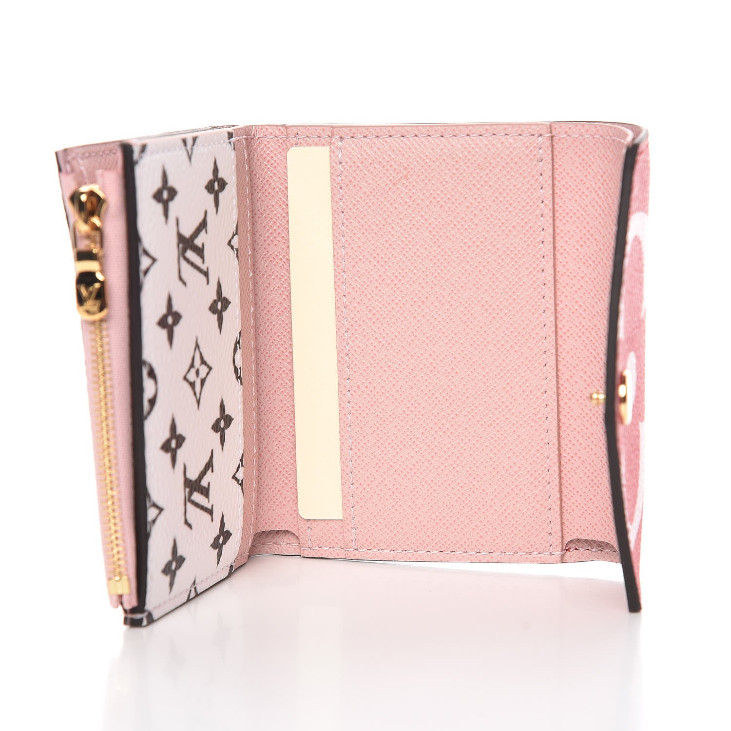 Louis Vuitton Monogram Giant Zoe Wallet Rouge Rose 5 of 9