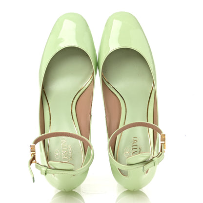 Valentino Garavani Patent Tan-Go 55/155mm Platform Pumps 38 Ambrosia 2 of 11