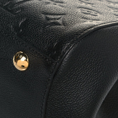 Louis Vuitton Empreinte Montaigne MM Black 9 of 12