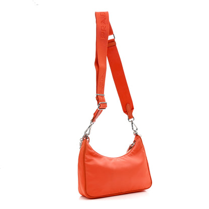 Prada Re-Nylon Saffiano Re-Edition 2005 Shoulder Bag Arancio 3 of 10