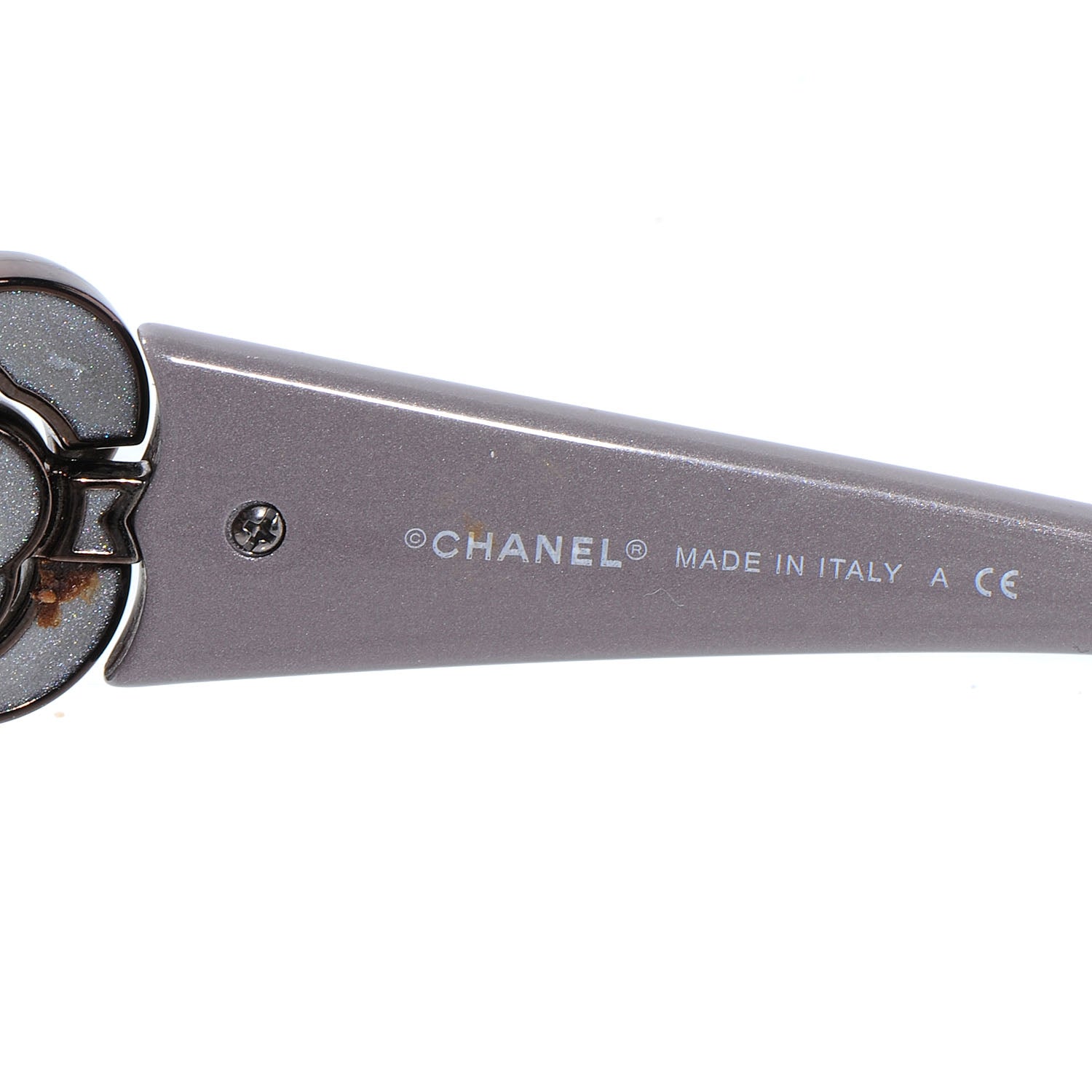Chanel Swarovski Crystal Camellia CC Sunglasses 4164-B Bronze 5 of 5