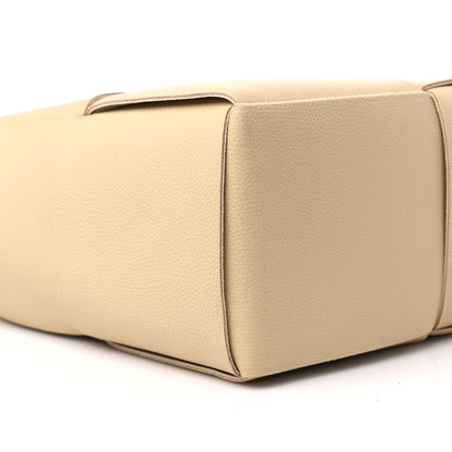Bottega Veneta Grained Calfskin Intrecciato Medium Arco Tote Porridge 8 of 11