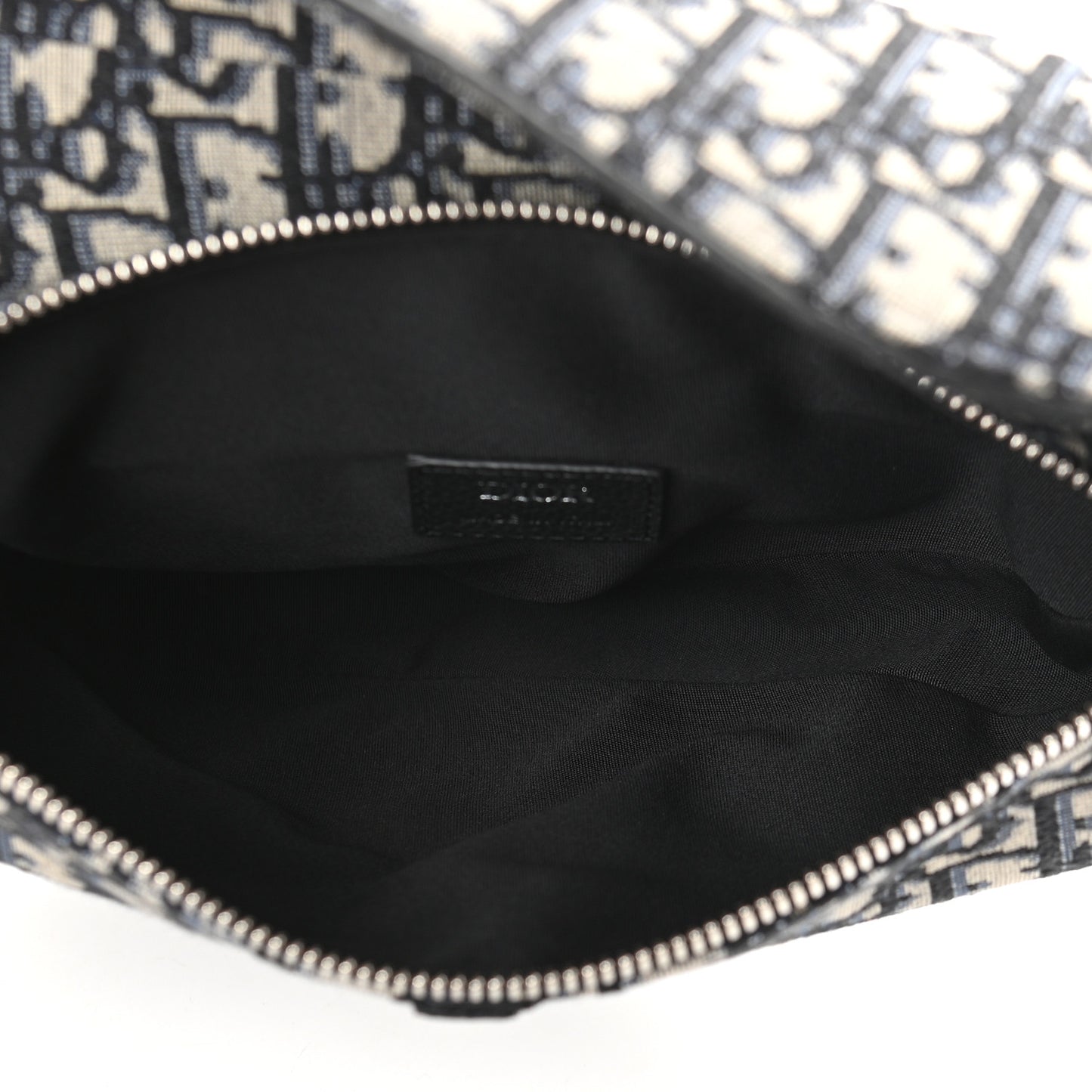 Oblique Mens Saddle Bag Blue