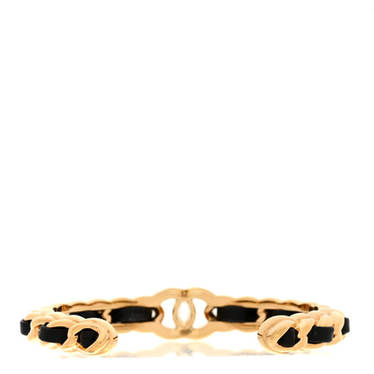 Chanel Lambskin CC Chain Bracelet M Black 3 of 5