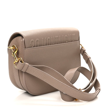 Christian Dior Grained Calfskin Medium Bobby Flap Warm Taupe 3 of 10