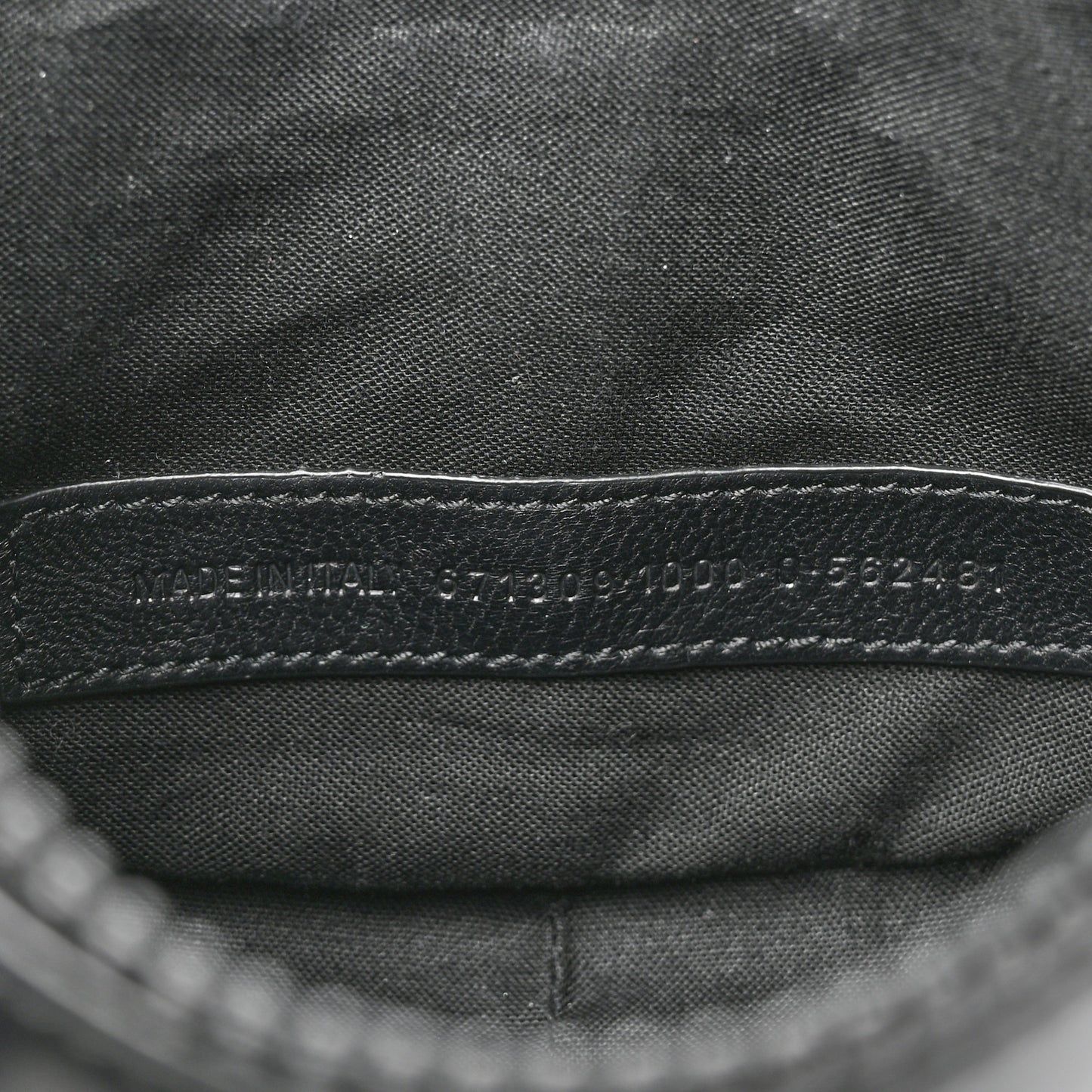 Smooth Calfskin Le Cagole Shoulder Bag XS Black