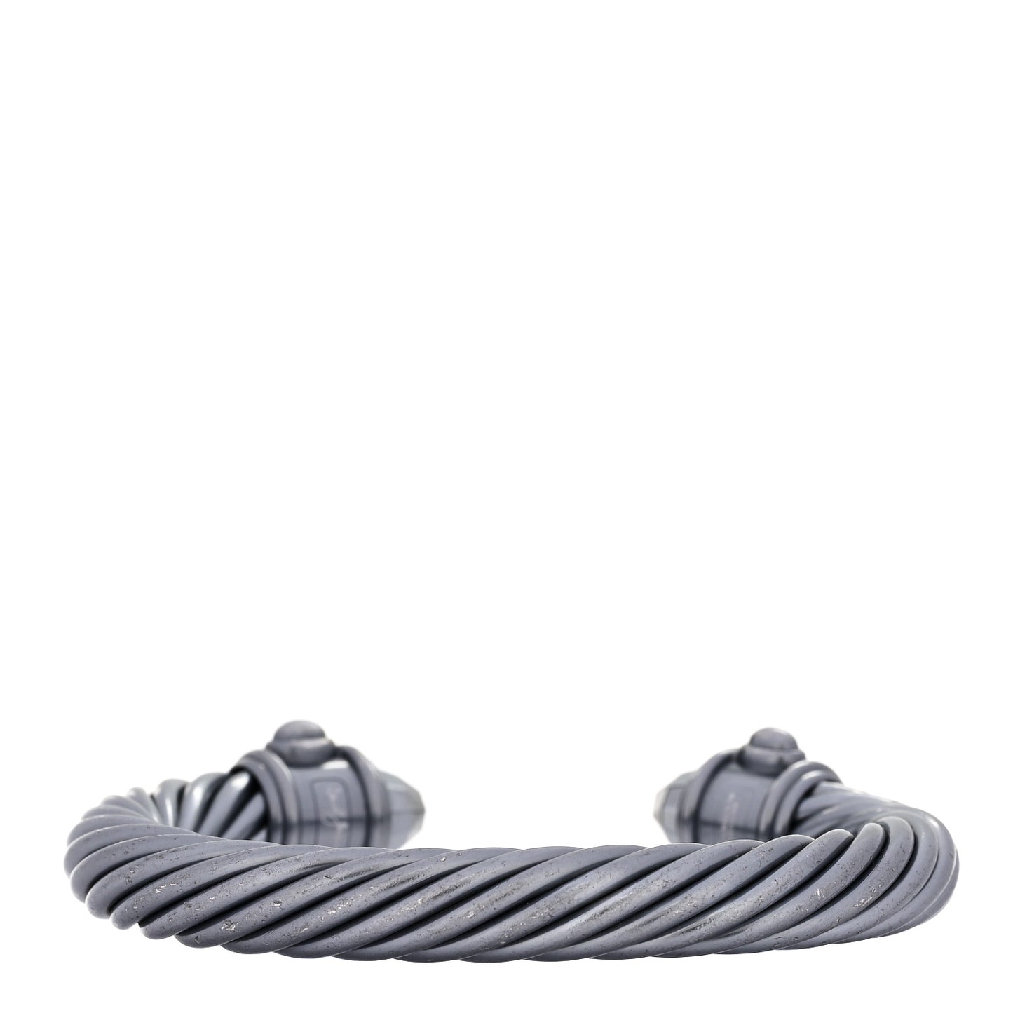 Aluminum 10mm Cable Renaissance Bracelet Grey