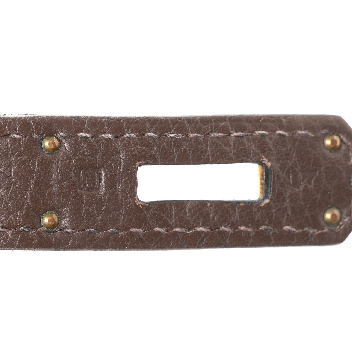 Hermes Taurillon Clemence Birkin 35 Cafe 7 of 11