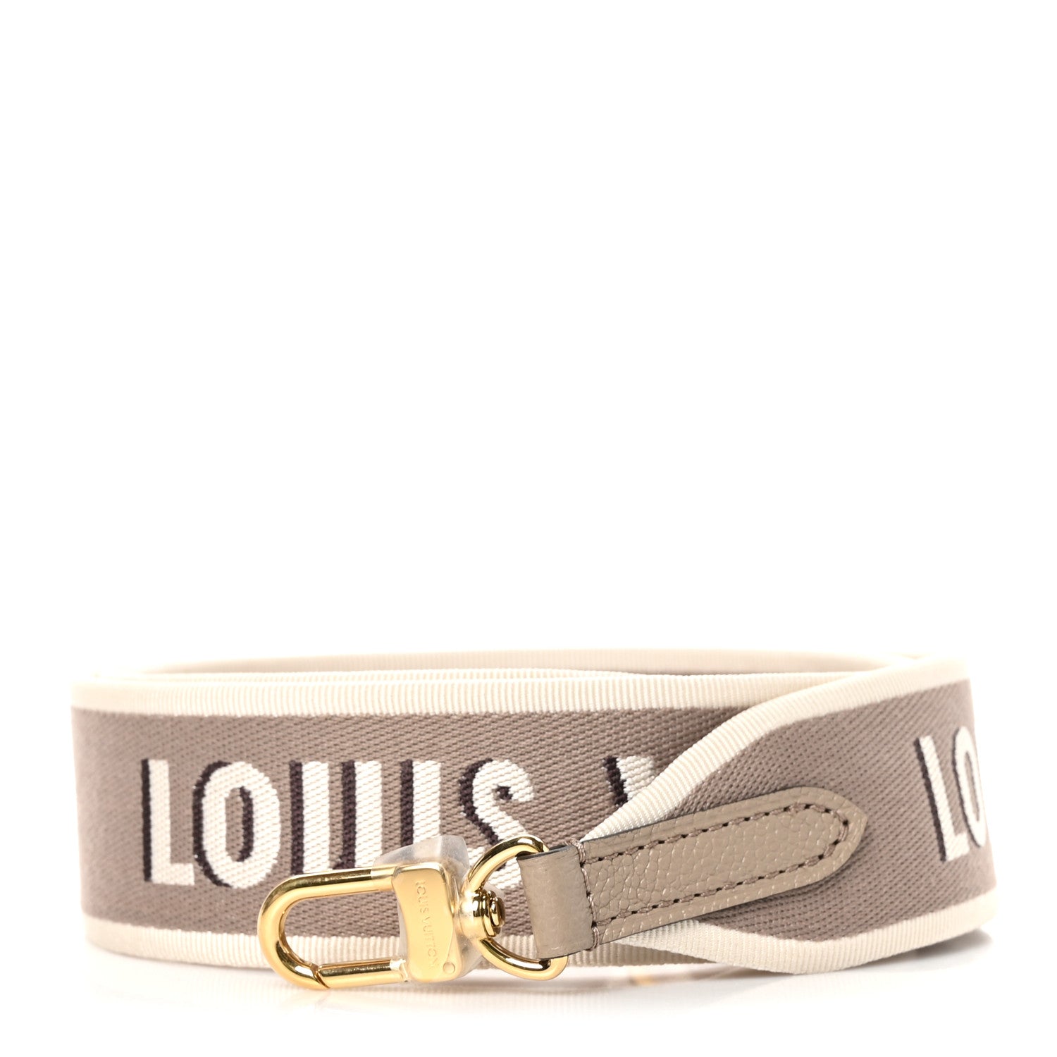Louis Vuitton Jacquard Diane Shoulder Strap Tourterelle Creme 1 of 3