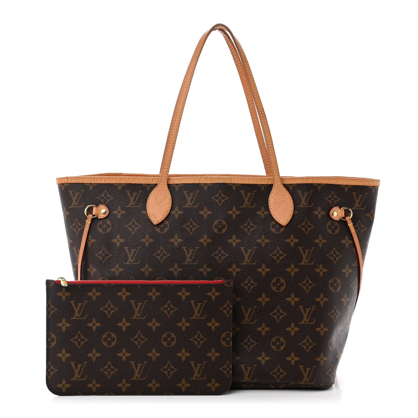 Monogram Neo Neverfull MM Cherry