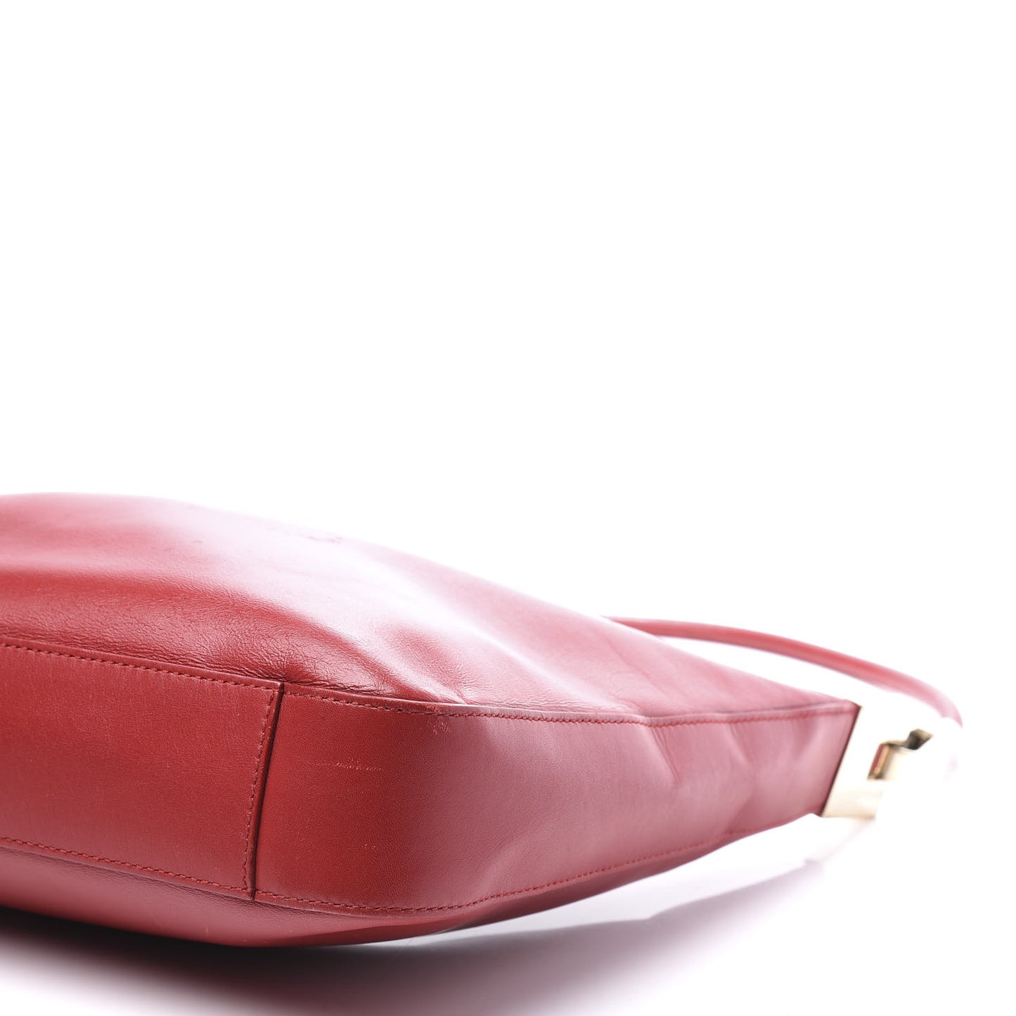 Calfskin Hobo Red