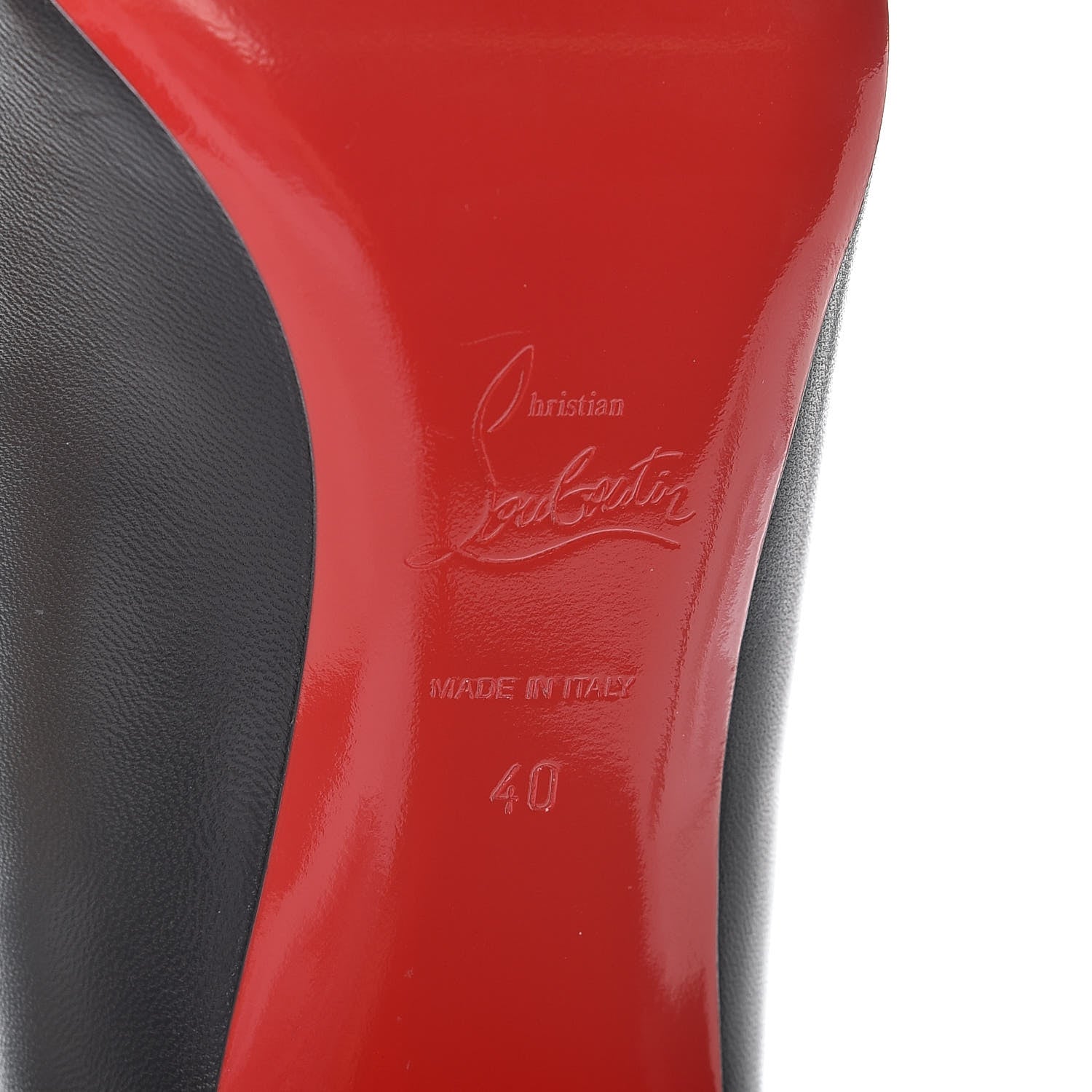 Christian Louboutin Shiny Nappa Simple 85 Pumps 40 Black 9 of 12