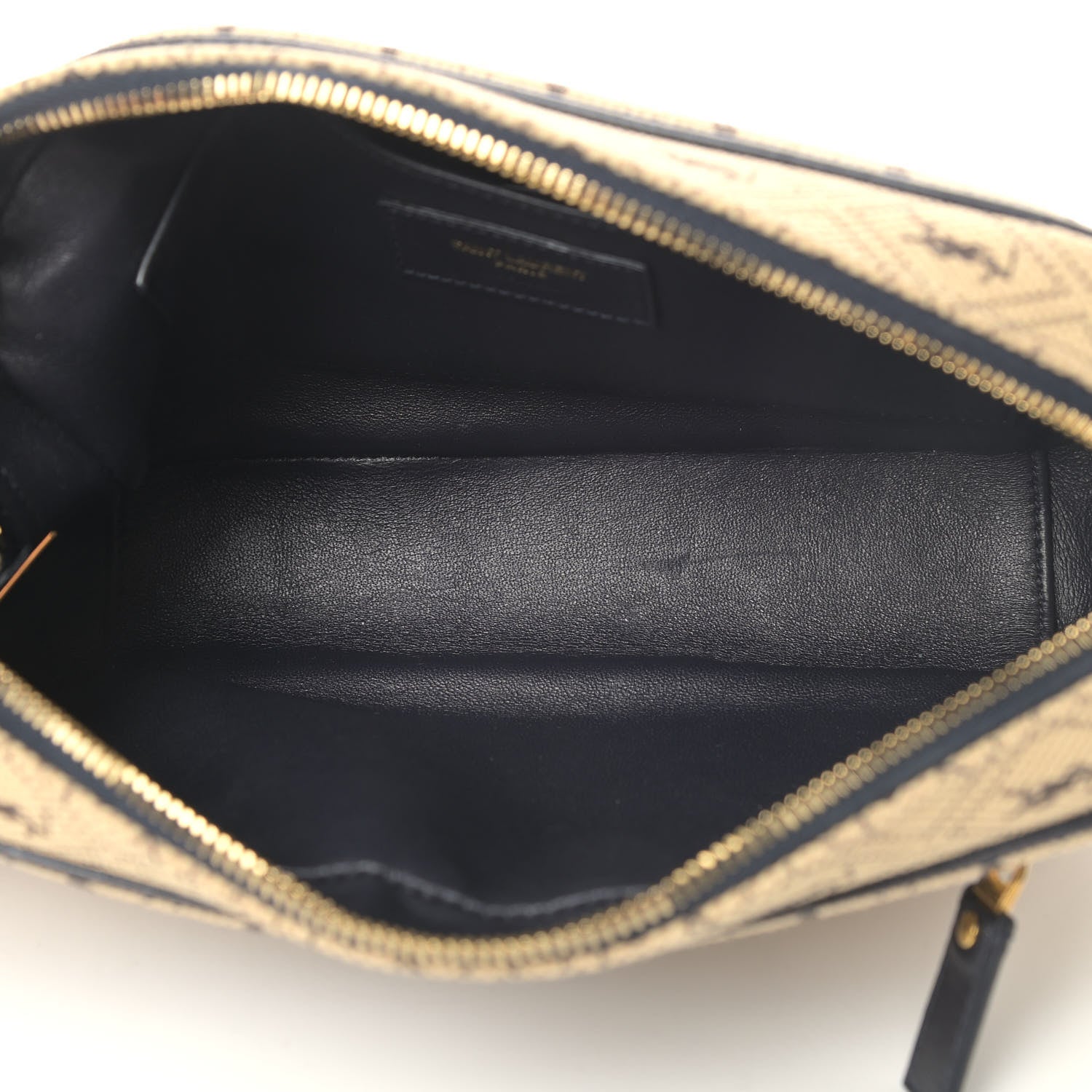 Saint Laurent Canvas Monogram All Over Camera Bag Beige 4 of 4
