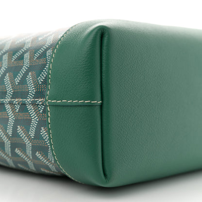 Goyard Goyardine Calfskin Cisalpin Document Case Green 8 of 9