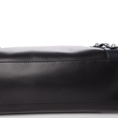 Balenciaga Smooth Calfskin Metallic Patent Giant 12 Silver Hardware City Black Gris 11 of 11