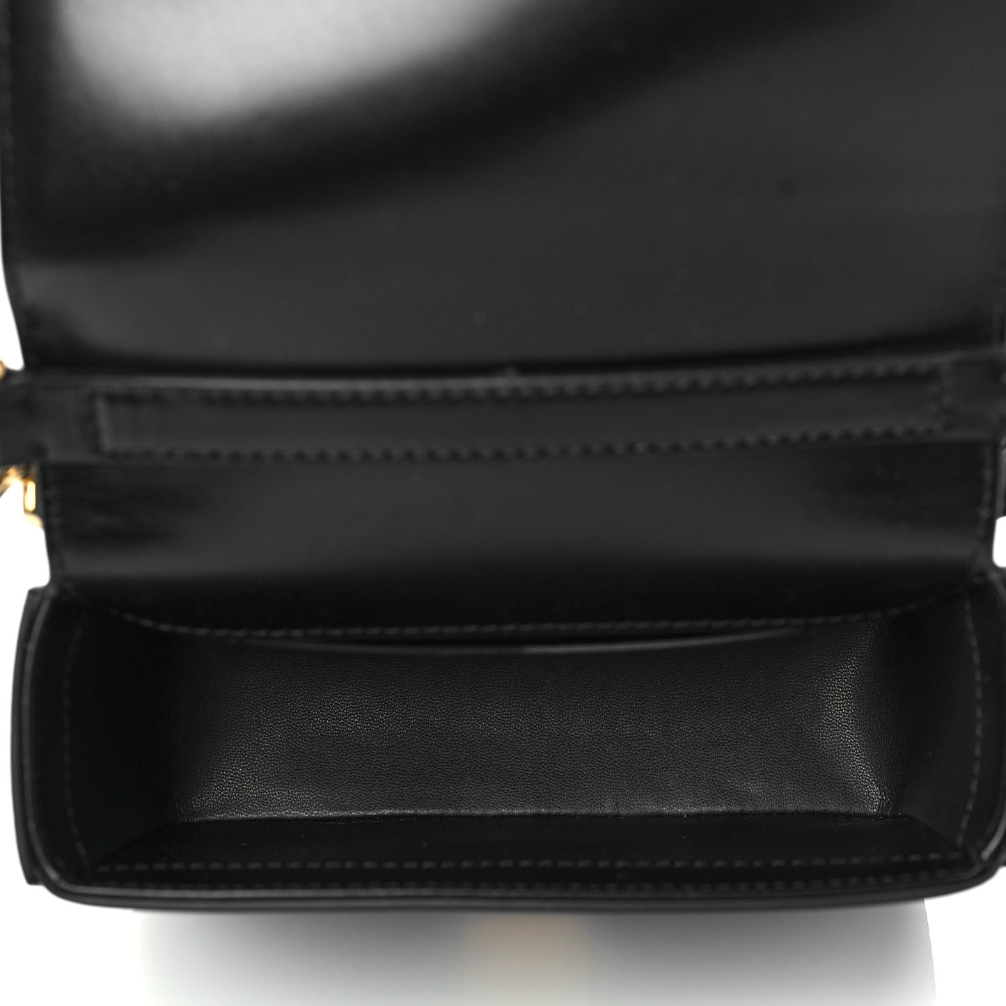 Box Calfskin Small 4G Cube Chain Shoulder Bag Black