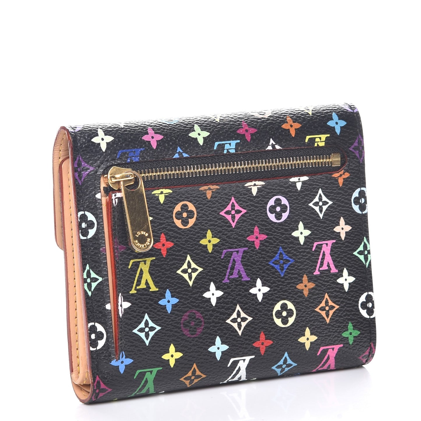 Monogram Multicolor Koala Wallet Black