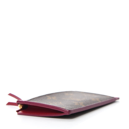 Louis Vuitton Monogram Zipped Card Holder Fuchsia 4 of 8