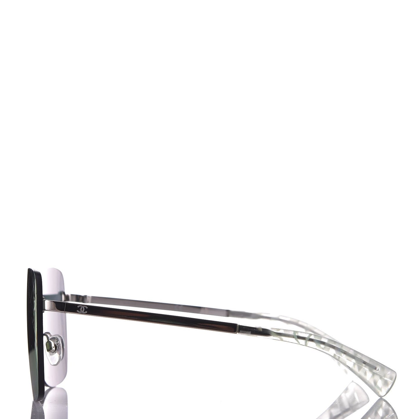 Shield Runway Sunglasses 4215 Silver Purple