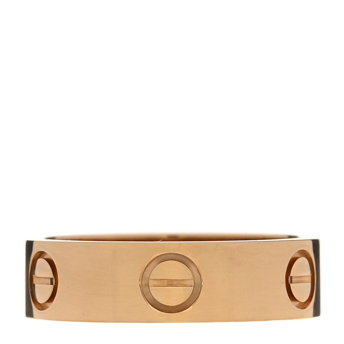 18K Yellow Gold 5.5mm LOVE Ring 55 7.25