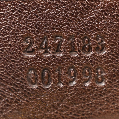 Gucci Monogram Medium GG Running Tote Dark Brown 7 of 12