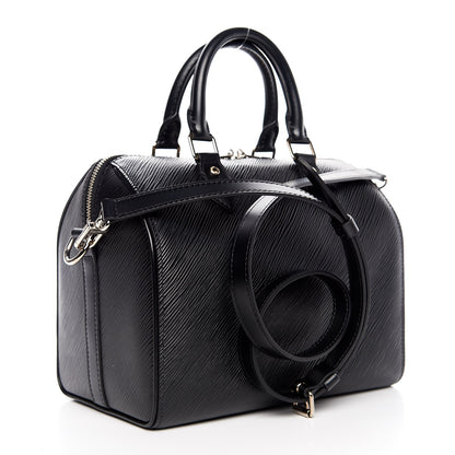 Louis Vuitton Epi Speedy Bandouliere 25 Black 4 of 8