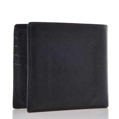 Prada Saffiano Bi-Fold Wallet Black 3 of 8