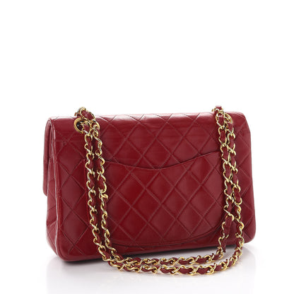 Chanel Lambskin Quilted Small Double Flap Red 3 of 9