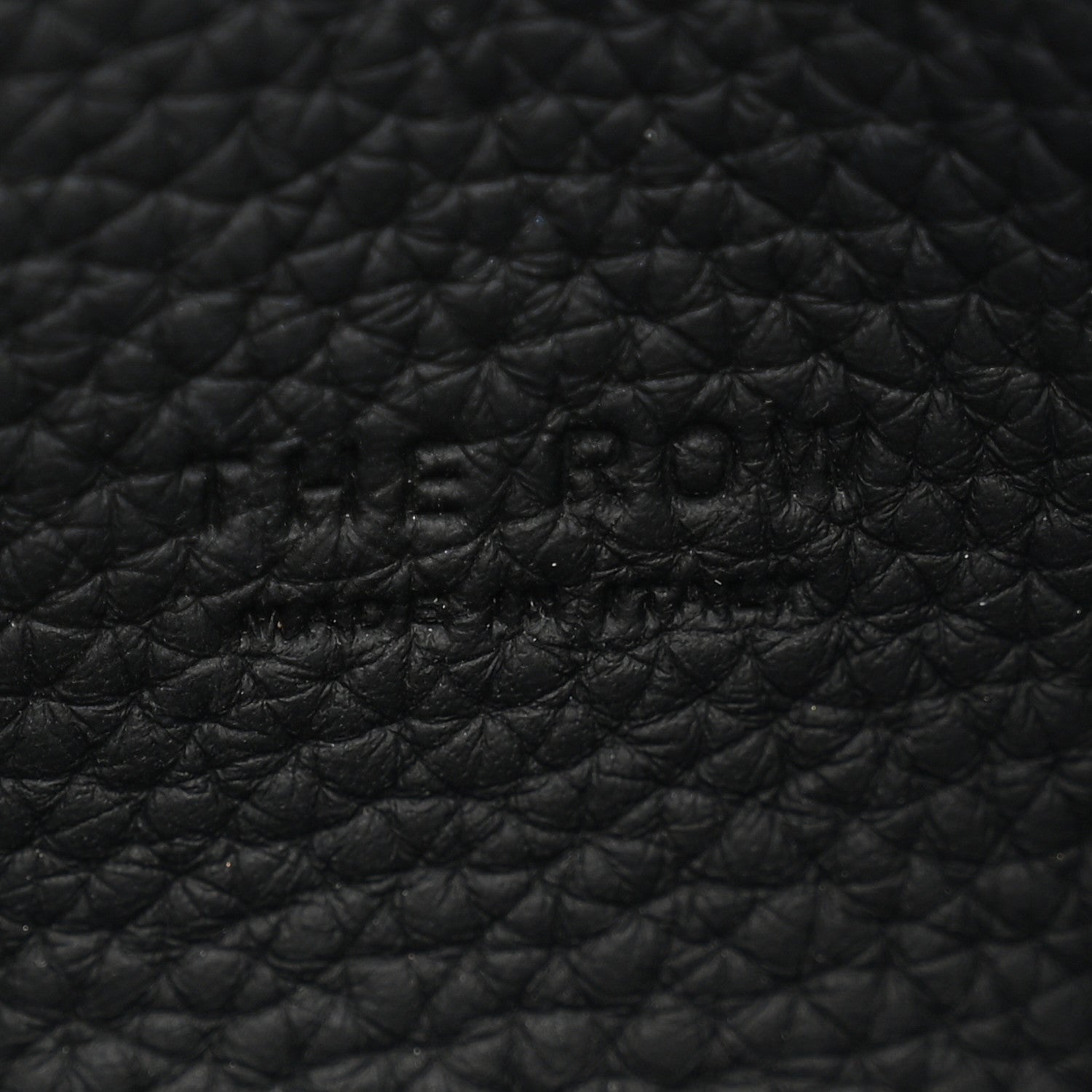 The Row Matte Grained Calfskin Soft Margaux 15 Black 5 of 8