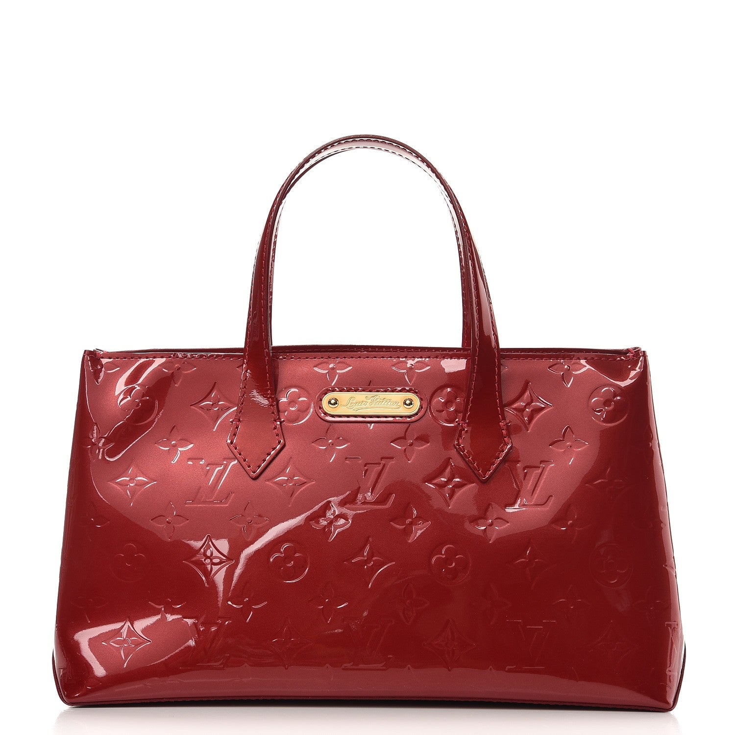 Louis Vuitton Vernis Wilshire PM Pomme D'Amour 1 of 6